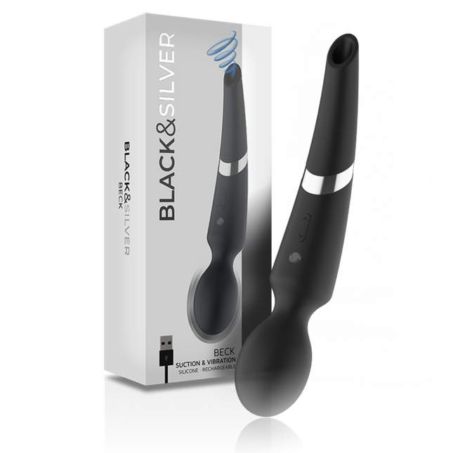 BLACK&SILVER - BAGUETTE ET VENTOUSE BECK 2 EN 1 SILICONE by BLACK&SILVER