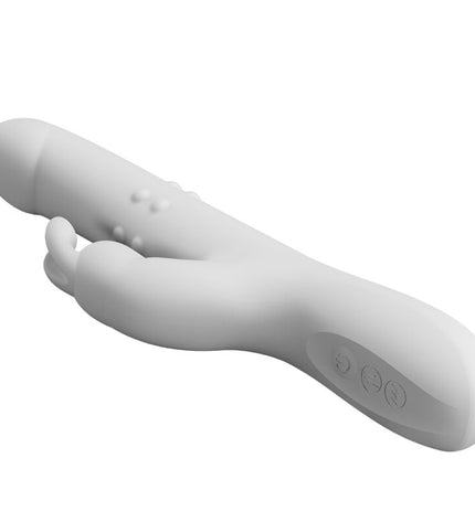 PRETTY LOVE - VIBRATEUR REESE AVEC ROTATION ARGENTÉE by PRETTY LOVE