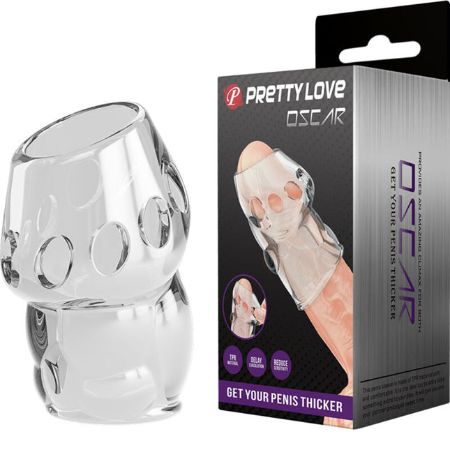 PRETTY LOVE - ÉPAISSISSANT DE PÉNIS TRANSPARENT OSCAR by PRETTY LOVE MALE