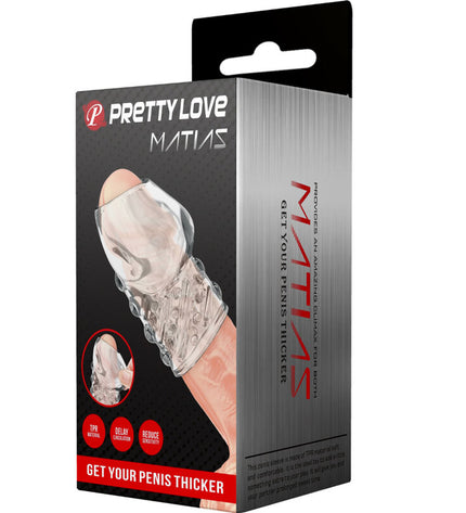 PRETTY LOVE - ÉPAISSISSEUR DE PÉNIS TRANSPARENT MATIAS by PRETTY LOVE MALE