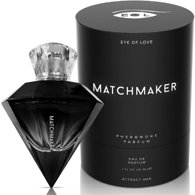 EYE OF LOVE - PARFUM AUX PHÉROMONES MATCHMAKER BLACK DIAMOND ATTRACT HER 30 ML by EYE OF LOVE