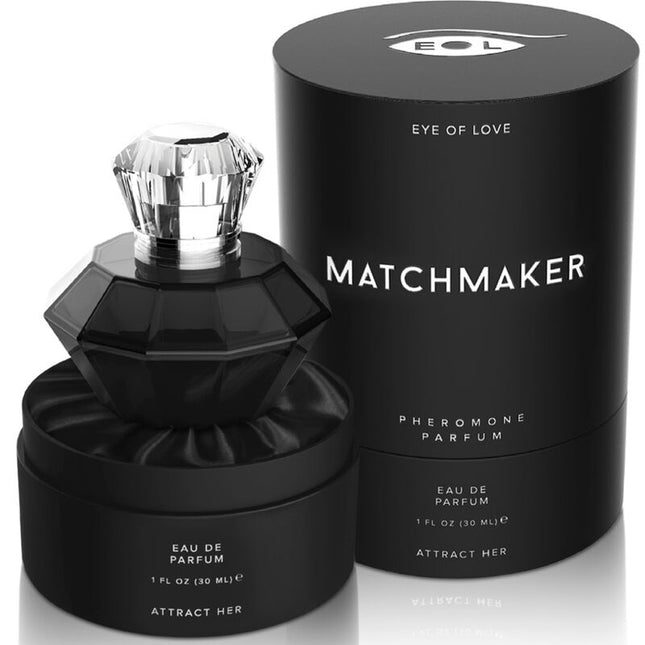 EYE OF LOVE - PARFUM AUX PHÉROMONES MATCHMAKER BLACK DIAMOND ATTRACT HER 30 ML by EYE OF LOVE