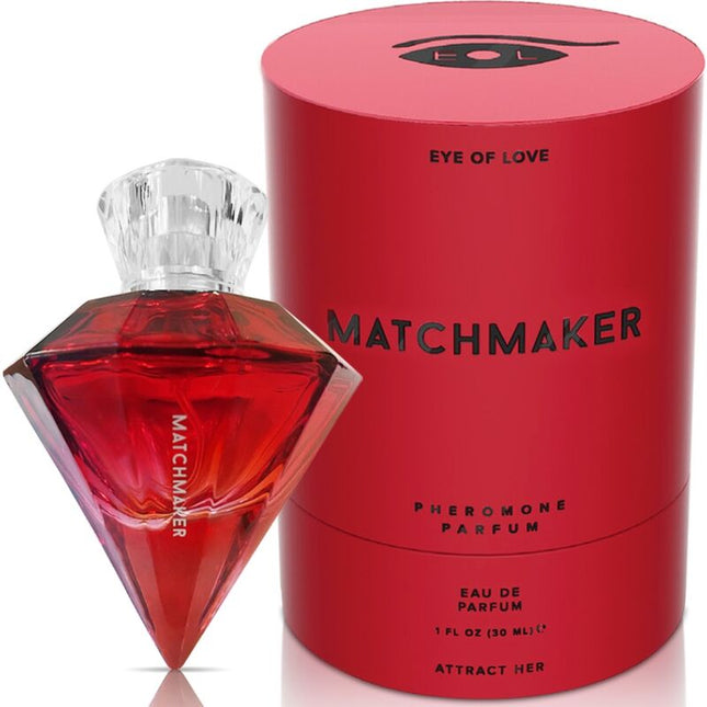 EYE OF LOVE - PHÉROMONES DE PARFUM LGBTQ MATCHMAKER RED DIAMOND POUR ELLE 30 ML by EYE OF LOVE
