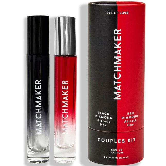EYE OF LOVE - MATCHMAKER PHEROMONE 2PC SET COUPLES KIT ATTIRE HER & HIM 20 ML by EYE OF LOVE