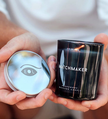 EYE OF LOVE - MATCHMAKER BOUGIE DE MASSAGE DIAMANT NOIR LATTIRER 150 ML by EYE OF LOVE