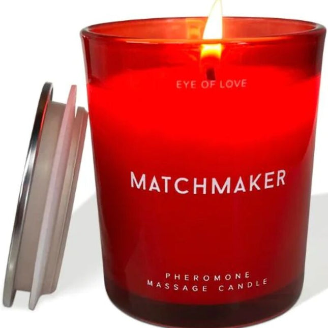 EYE OF LOVE - MATCHMAKER BOUGIE DE MASSAGE DIAMANT ROUGE LATTIRER 150 ML by EYE OF LOVE