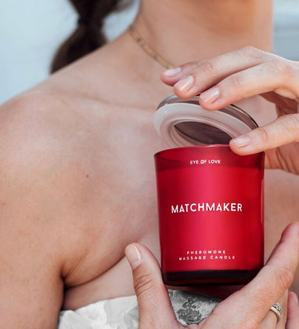 EYE OF LOVE - MATCHMAKER BOUGIE DE MASSAGE DIAMANT ROUGE LATTIRER 150 ML by EYE OF LOVE