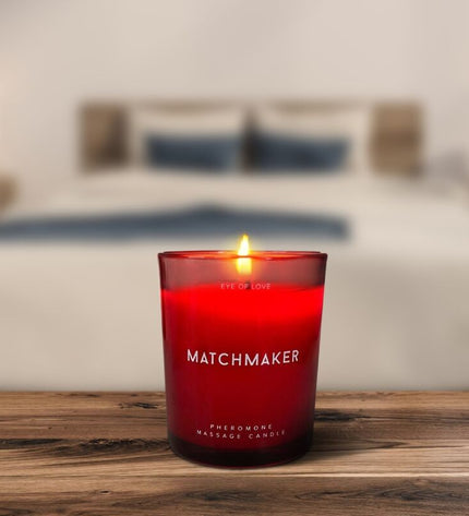 EYE OF LOVE - MATCHMAKER BOUGIE DE MASSAGE DIAMANT ROUGE LATTIRER 150 ML by EYE OF LOVE
