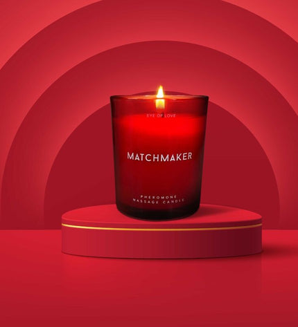 EYE OF LOVE - MATCHMAKER BOUGIE DE MASSAGE DIAMANT ROUGE LATTIRER 150 ML by EYE OF LOVE