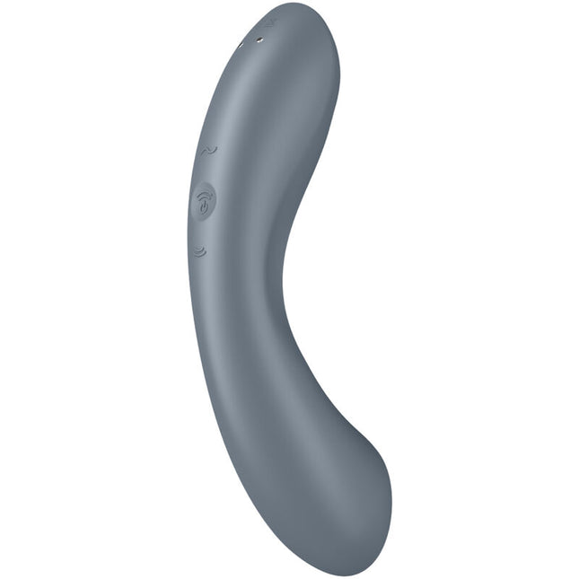 SATISFYER - CURVE TRINITY 1 AIR PULSE VIBRATION ROUGE by SATISFYER AIR PULSE
