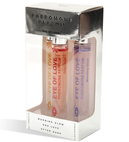 EYE OF LOVE - PARFUM EOL PHR 10 ML SET/3 - MORNING GLOW, ONE LOVE, AFTER DARK by EYE OF LOVE