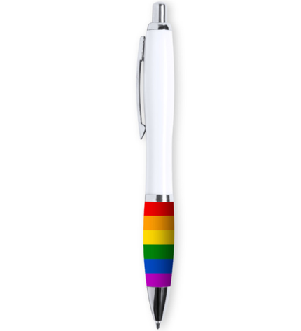 PRIDE - BIROS DRAPEAU LGBT BLANCS by PRIDE