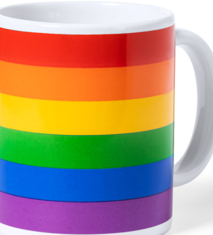 PRIDE - COUPE DRAPEAU LGBT EN BOITE INDIVIDUELLE KRAFT /en/pt/en/fr/it/ by PRIDE