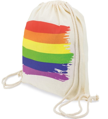 PRIDE - SAC DOS DRAPEAU LGBT EN COTON by PRIDE