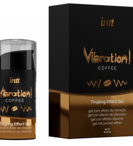 INTT MASSAGE & ORAL SEX - GEL DE MASSAGE SAVEUR CAFÉ EFFET CHAUD by INTT MASSAGE & ORAL SEX