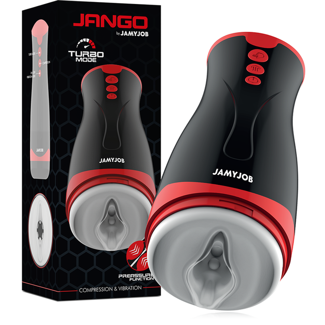 JAMYJOB - MASTURBATEUR COMPRESSION ET VIBRATION JANGO by JAMYJOB