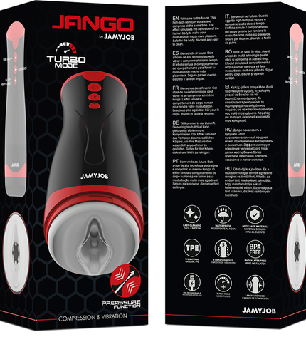 JAMYJOB - MASTURBATEUR COMPRESSION ET VIBRATION JANGO by JAMYJOB