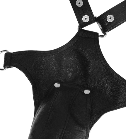 FETISH SUBMISSIVE ATTITUDE - HARNAIS EN CUIR ÉCOLOGIQUE EN FORME DE V POUR HOMMES by FETISH SUBMISSIVE ATTITUDE