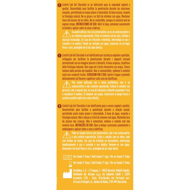CONTROL - GEL LUBRIFIANT LUB CHOCOLAT 75 ML by CONTROL LUBES