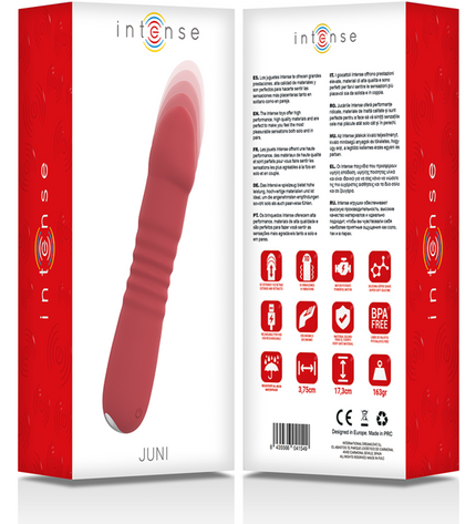INTENSE - JUNI UP & DOWN 10 VIBRATIONS ROUGES by INTENSE HIGH TECH