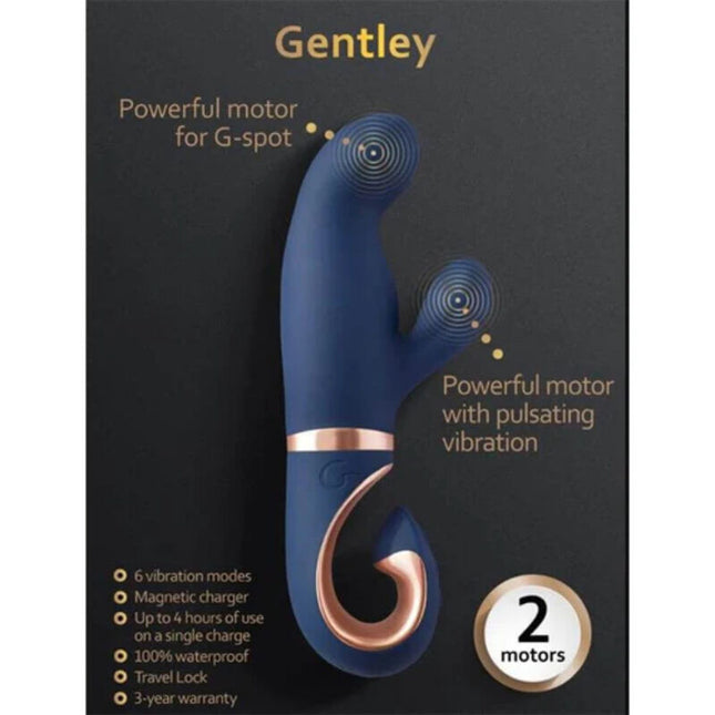G-VIBE - GENTLEY G-SPOT VIBE BLEU CARAÏBE by G-VIBE