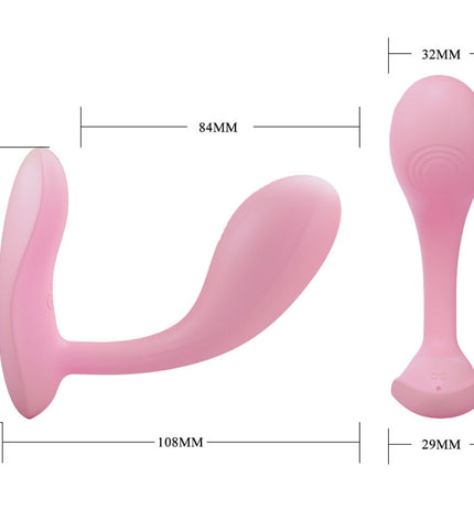 PRETTY LOVE - BAIRD APPLICATION G-SPOT 12 VIBRATIONS RECHARGEABLE ROSE by PRETTY LOVE FLIRTATION