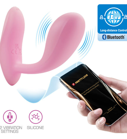 PRETTY LOVE - BAIRD APPLICATION G-SPOT 12 VIBRATIONS RECHARGEABLE ROSE by PRETTY LOVE FLIRTATION