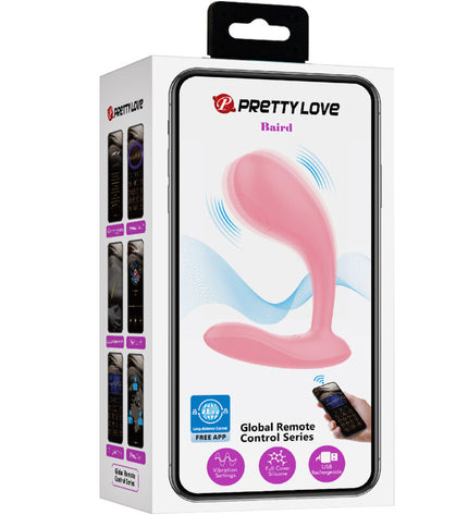 PRETTY LOVE - BAIRD APPLICATION G-SPOT 12 VIBRATIONS RECHARGEABLE ROSE by PRETTY LOVE FLIRTATION