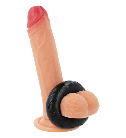 POWERING - ANNEAU PÉNIS SUPER FLEXIBLE ET RÉSISTANT 5CM PR08 NOIR by POWERING
