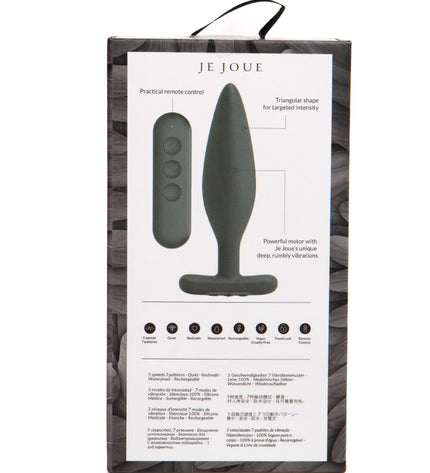 JE JOUE - VIBRATEUR ANAL EGON PLUG NOIR by JE JOUE