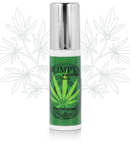 OLIMPYA - VIBRATING PLEASURE CANNABIS EXTRA SATIVA - Concombre Boutique