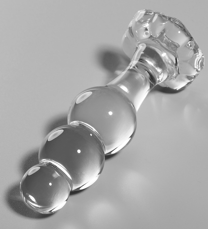 NEBULA SERIES BY IBIZA - MODÈLE 1 BOUCHON EN VERRE BOROSILICATE TRANSPARENT 10.5 CM -O- 3 CM by NEBULA SERIES BY IBIZA