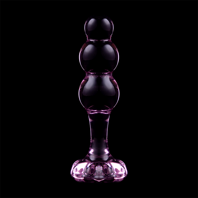 NEBULA SERIES BY IBIZA - MODÈLE 1 BOUCHON EN VERRE BOROSILICATE TRANSPARENT 10.5 CM -O- 3 CM by NEBULA SERIES BY IBIZA