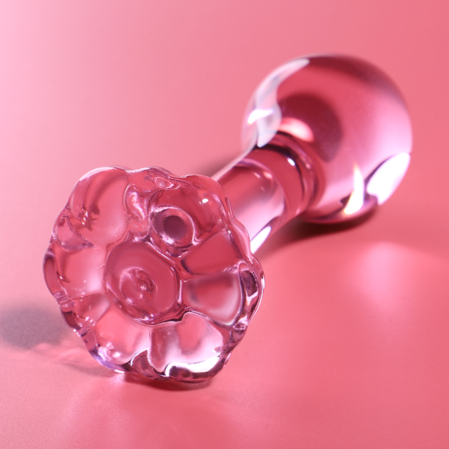 NEBULA SERIES BY IBIZA - PLUG ANAL MODÈLE 2 VERRE BOROSILICATE CLAIR 11 CM -O- 3.5 CM by NEBULA SERIES BY IBIZA