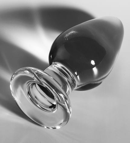 NEBULA SERIES BY IBIZA - PLUG ANAL MODÈLE 3 VERRE BOROSILICATE TRANSPARENT 11 CM -O- 5 CM by NEBULA SERIES BY IBIZA