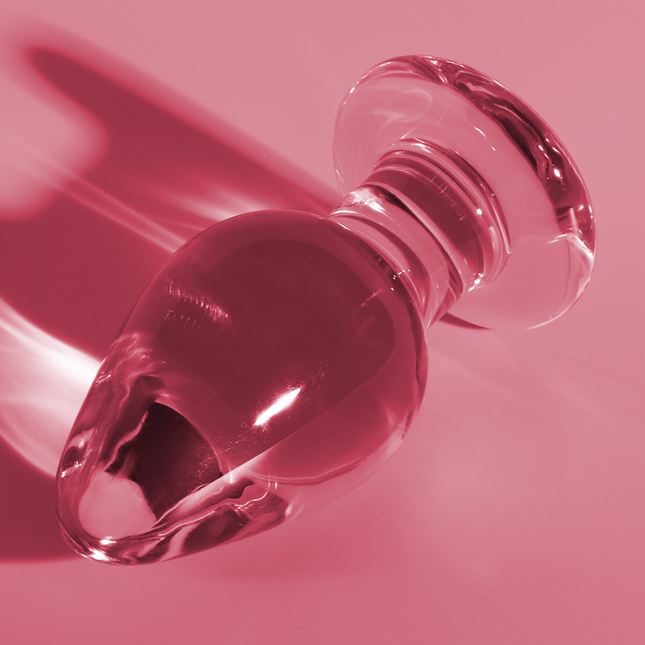 NEBULA SERIES BY IBIZA - PLUG ANAL MODÈLE 3 VERRE BOROSILICATE TRANSPARENT 11 CM -O- 5 CM by NEBULA SERIES BY IBIZA
