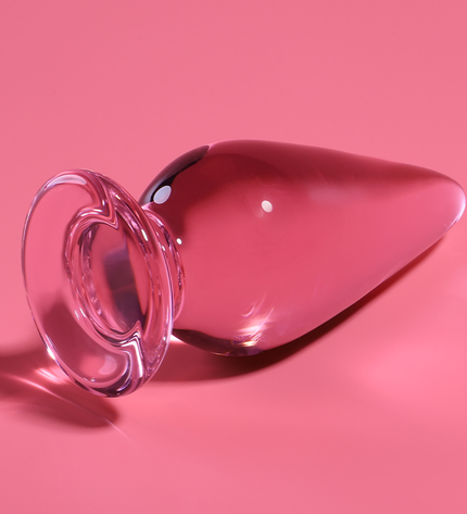 NEBULA SERIES BY IBIZA - PLUG ANAL MODÈLE 4 VERRE BOROSILICATE CLAIR 11 CM -O- 5 CM by NEBULA SERIES BY IBIZA