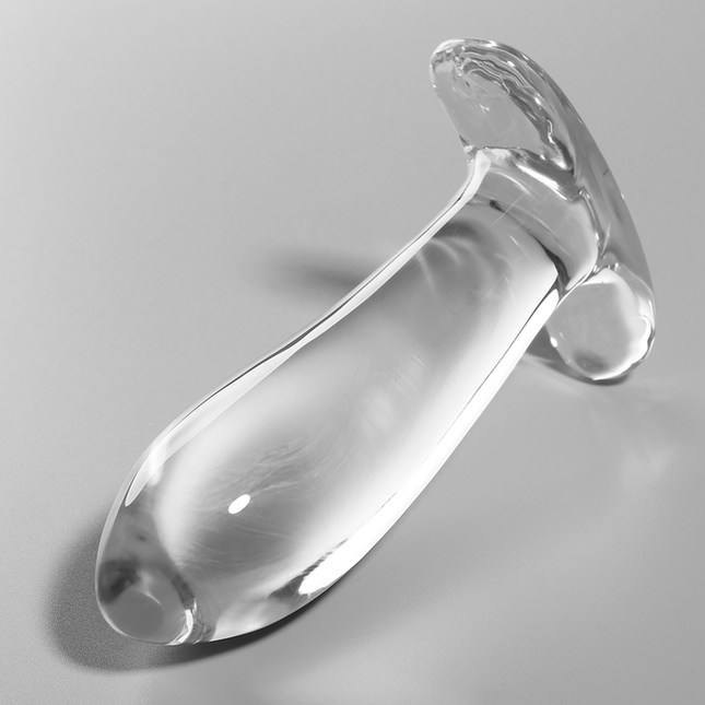 NEBULA SERIES BY IBIZA - PLUG ANAL MODÈLE 5 VERRE BOROSILICATE CLAIR 12.5 CM -O- 3.5 CM by NEBULA SERIES BY IBIZA