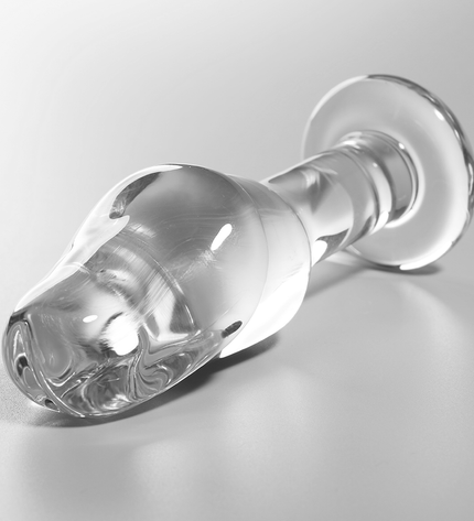 NEBULA SERIES BY IBIZA - PLUG ANAL MODÈLE 6 VERRE BOROSILICATE CLAIR 12.5 CM -O- 4 CM by NEBULA SERIES BY IBIZA