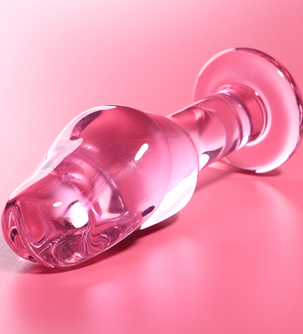 NEBULA SERIES BY IBIZA - PLUG ANAL MODÈLE 6 VERRE BOROSILICATE CLAIR 12.5 CM -O- 4 CM by NEBULA SERIES BY IBIZA