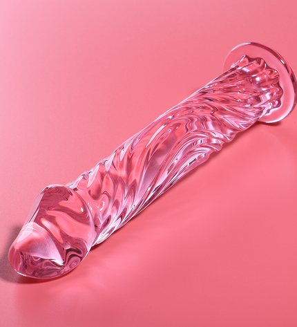 NEBULA SERIES BY IBIZA - MODÈLE 12 GODE EN VERRE BOROSILICATE CLAIR 17 CM -O- 3.5 CM by NEBULA SERIES BY IBIZA