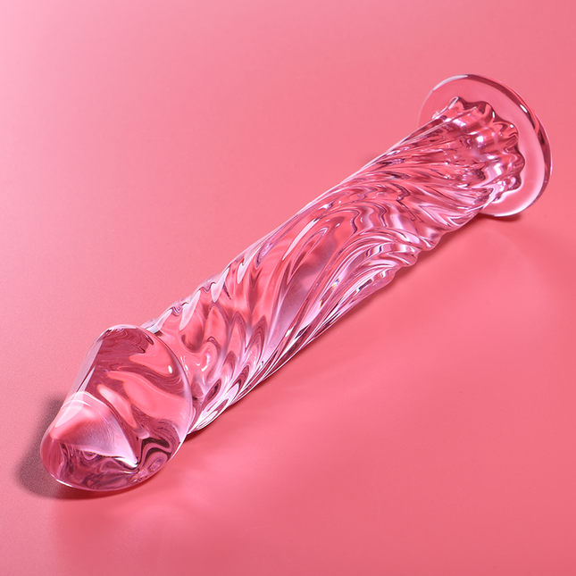 NEBULA SERIES BY IBIZA - MODÈLE 12 GODE EN VERRE BOROSILICATE CLAIR 17 CM -O- 3.5 CM by NEBULA SERIES BY IBIZA