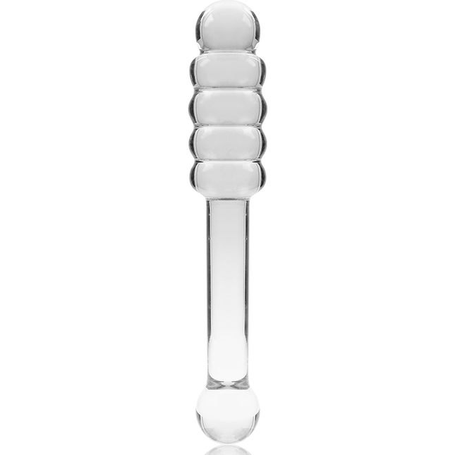 NEBULA SERIES BY IBIZA - MODÈLE 20 GODE EN VERRE BOROSILICATE CLAIR 20.5 CM -O- 3 CM by NEBULA SERIES BY IBIZA