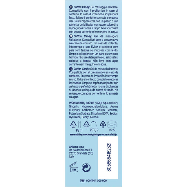 CONTROL - GEL DE MASSAGE BARBE PAPA 3 EN 1 200 ML by CONTROL LUBES