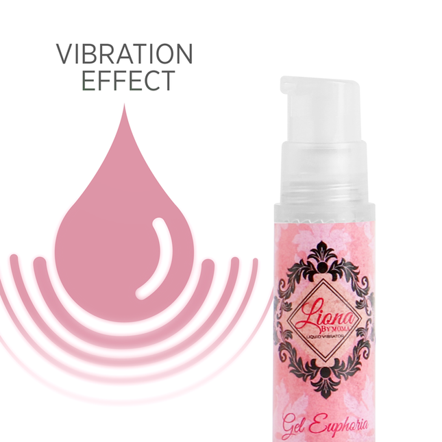 LIONA BY MOMA - VIBRATEUR LIQUIDE EUPHORIA GEL 6 ML - Concombre Boutique