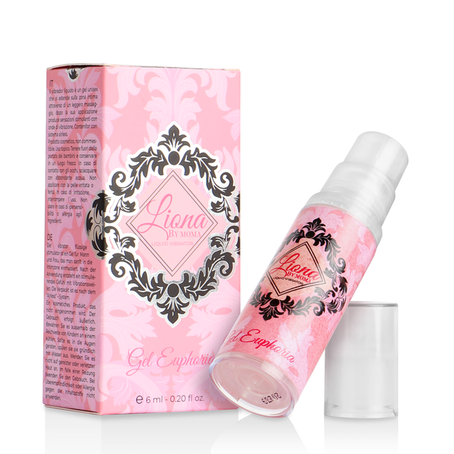 LIONA BY MOMA - VIBRATEUR LIQUIDE EUPHORIA GEL 6 ML - Concombre Boutique