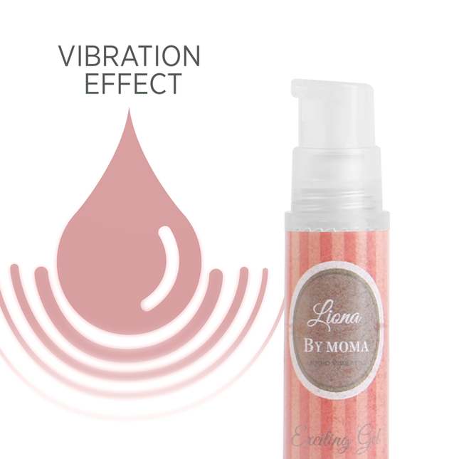 LIONA BY MOMA - VIBRATEUR LIQUIDE GEL EXCITANT 6 ML - Concombre Boutique