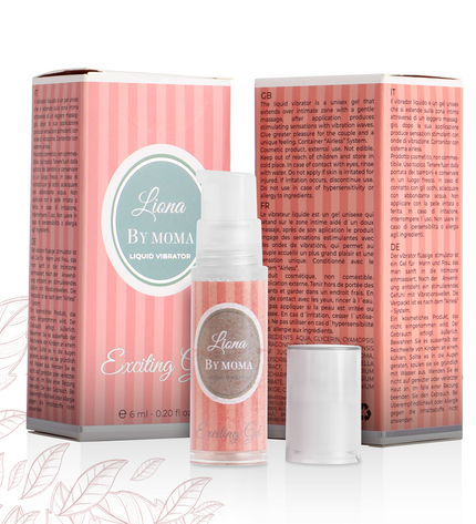 LIONA BY MOMA - VIBRATEUR LIQUIDE GEL EXCITANT 6 ML - Concombre Boutique