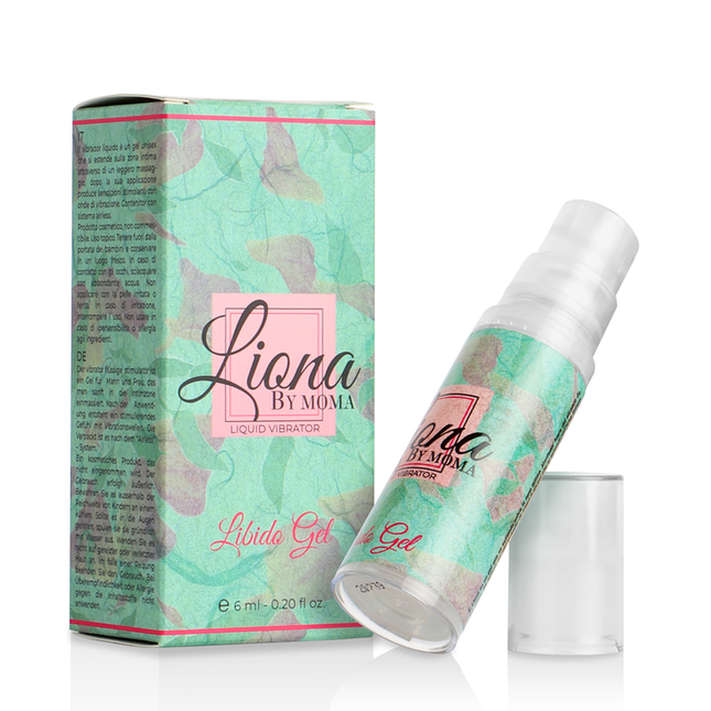 LIONA BY MOMA - VIBRATEUR LIQUIDE LIBIDO GEL 6 ML - Concombre Boutique