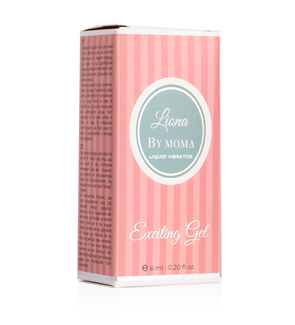 LIONA BY MOMA - VIBRATEUR LIQUIDE GEL EXCITANT 6 ML - Concombre Boutique